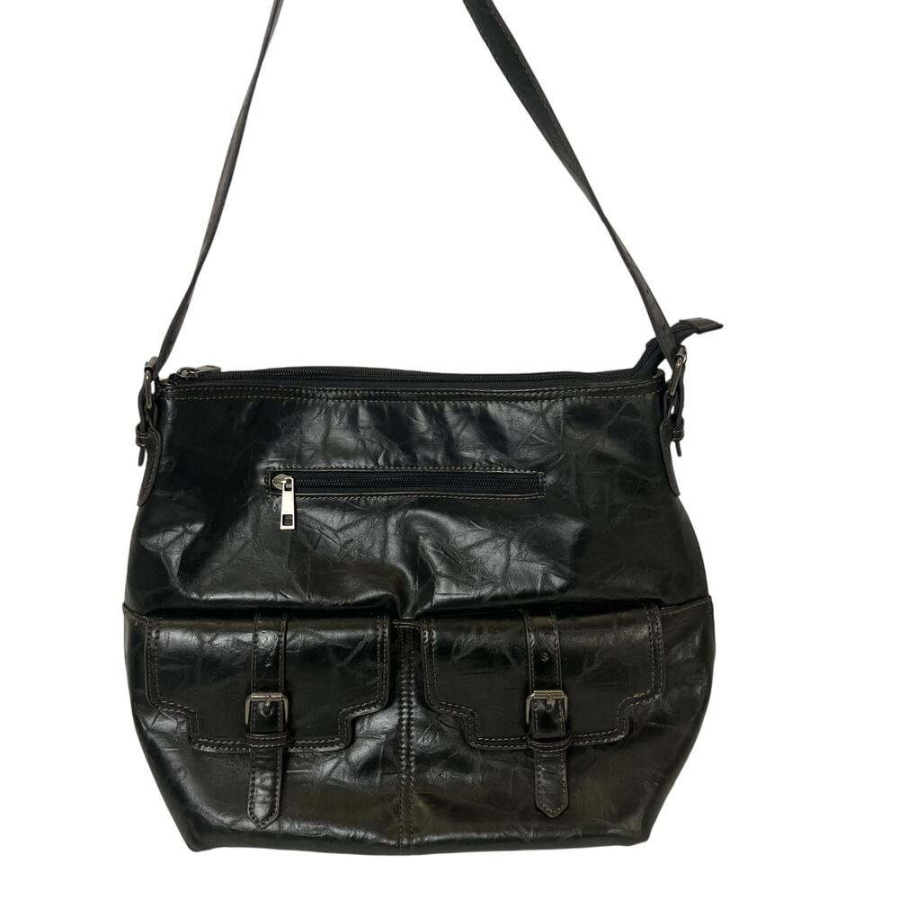 Coral Ridge Women's Black Western Shoulder Bag